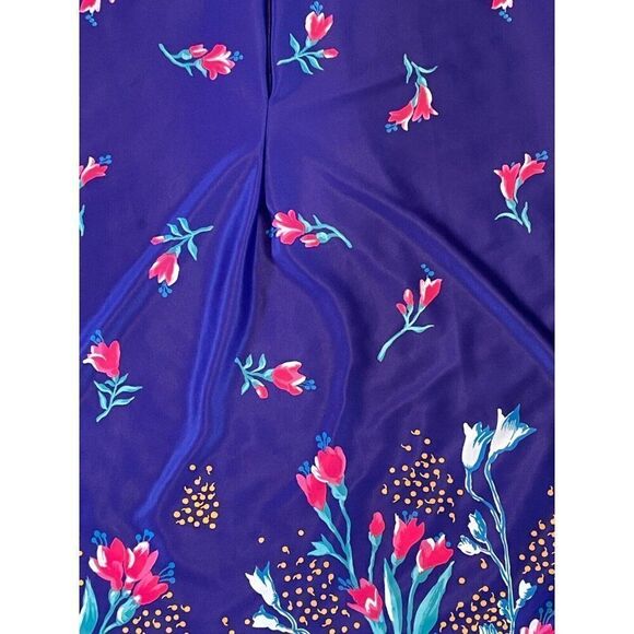 Vintage Lady Ronte’ Large Polyester robe nightgown Housecoat Dressing Gown Zip - Picture 2 of 5